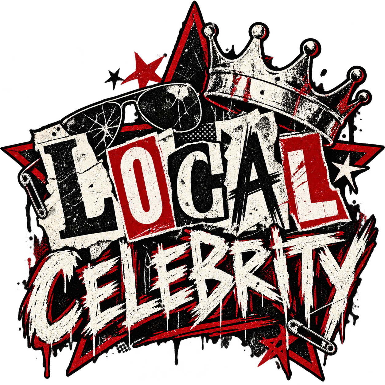 Local Celebrity merchandise design