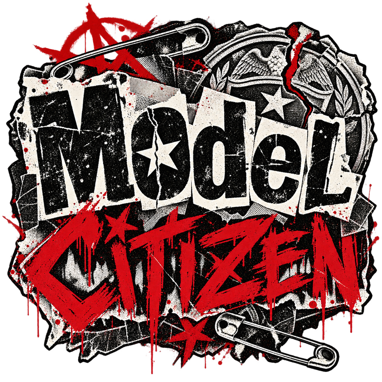 Model Citizen merchandise design